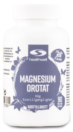 Healthwell Magnesiumorotaatti 1000,  - Healthwell