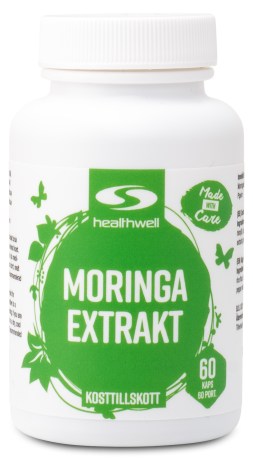 Pienoiskuva Healthwell Moringauute, 60 kapselia