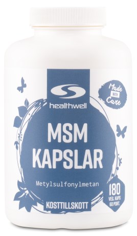 Healthwell MSM-kapselit,  - Healthwell