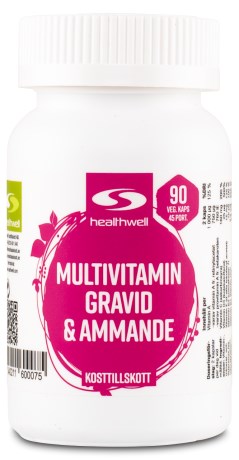 Healthwell Monivitamiini Raskaus & Imetys,  - Healthwell