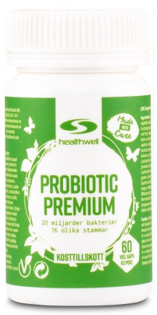 Healthwell Probiotic Premium Maitohappobakteeri,  - Healthwell