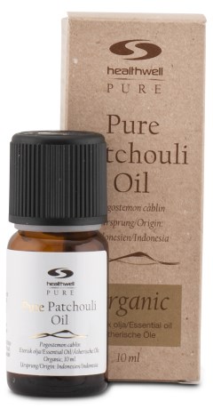 Healthwell PURE Patchouli�ljy Luomu,  - Healthwell PURE