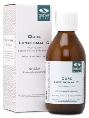 Pienoiskuva Healthwell QURE Liposomal C, Hedelmänmaku, 250 ml