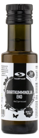 Healthwell Mustakuminansiemen�ljy  EKO,  - Healthwell