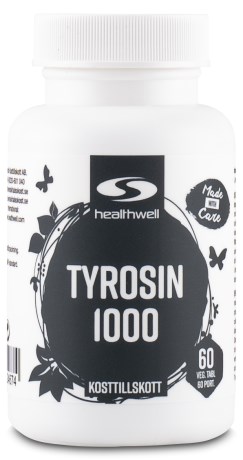 Healthwell Tyrosiini 1000 ,  - Healthwell