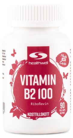 Healthwell Vitamin B2 100,  - Healthwell