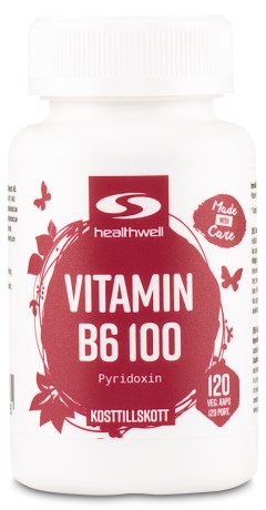 Healthwell Vitamin B6 100,  - Healthwell