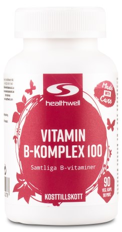 Healthwell B-monivitamiini 100,  - Healthwell