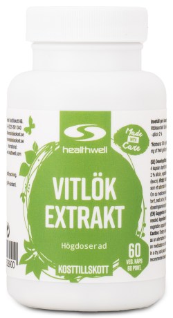 Healthwell Valkosipuliuute,  - Healthwell