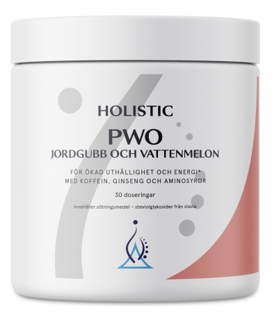 Pienoiskuva Holistic PWO, Mansikka & Vesimeloni, 345 g