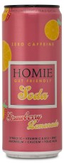 Pienoiskuva Homie Sooda Kofeiiniton, Strawberry/Lemonade, 1 kpl