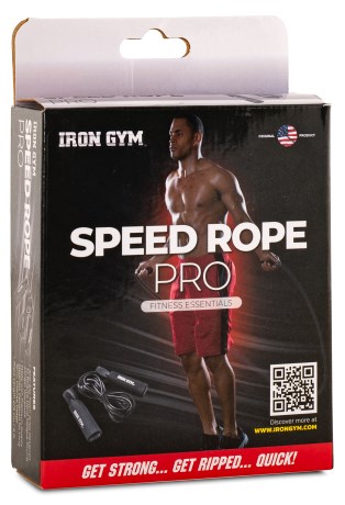 Iron Gym Nylon Speed Rope,  - Iron Gym