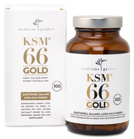 Pienoiskuva MedicineGarden KSM66 Gold, 100 kaps.