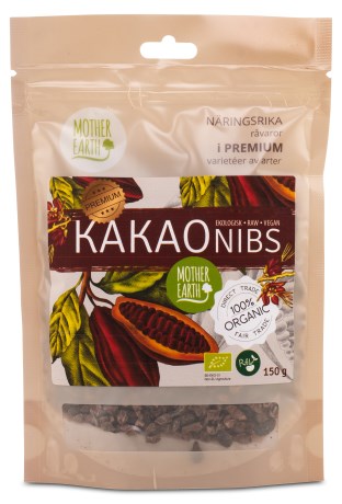 Mother Earth Kakaonibs Pangoa Premium RAW & EKO,  - Mother Earth