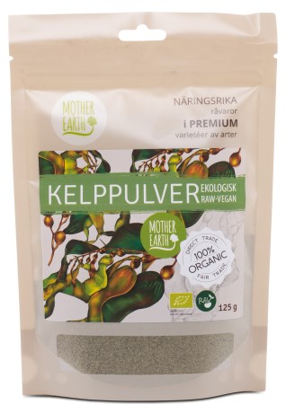 Mother Earth Kelppulver Raw & Eko,  - Mother Earth