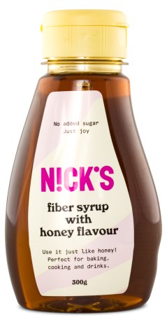 Nicks Fiber Syrup with Honey Flavour,  - Nicks