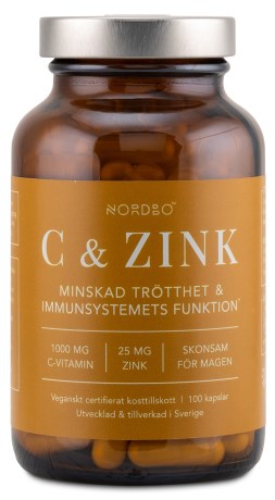 Nordbo C-vitamin & Zink,  - Nordbo