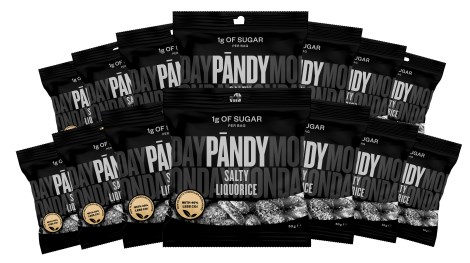Pienoiskuva Pndy Candy, Salty Liquorice, 14 pakkaus