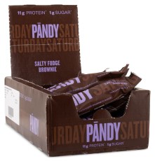 Pienoiskuva Pndy Protein Bar, Salty Fudge Brownie, 18-pack