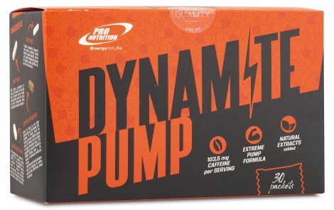 Pro Nutrition Dynamite Pump,  - Pro Nutrition