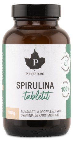 Puhdistamo Spirulina Tabletit ,  - Puhdistamo