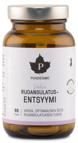 Puhdistamo Vahva Ruoansulatusentsyymi,  - Puhdistamo