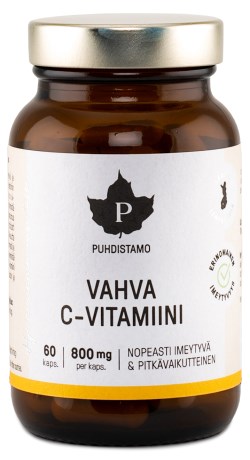 Puhdistamo Vahva C-vitamiini 800 mg,  - Puhdistamo