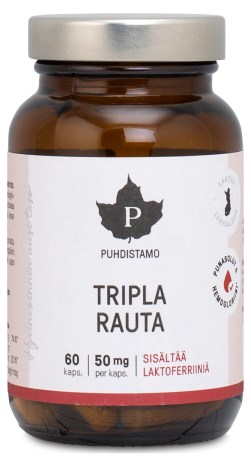 Pienoiskuva Puhdistamo Tripla Rauta, 60 kapselia