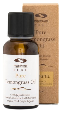 Pienoiskuva Healthwell PURE Sitruunaruoho EKO, 33 ml