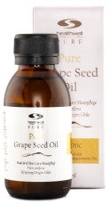Pienoiskuva Healthwell PURE Rypäleensiemenöljy, Luomu, 100 ml