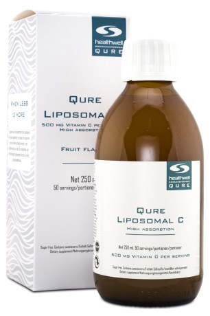 Healthwell QURE Liposomal C,  - Healthwell QURE