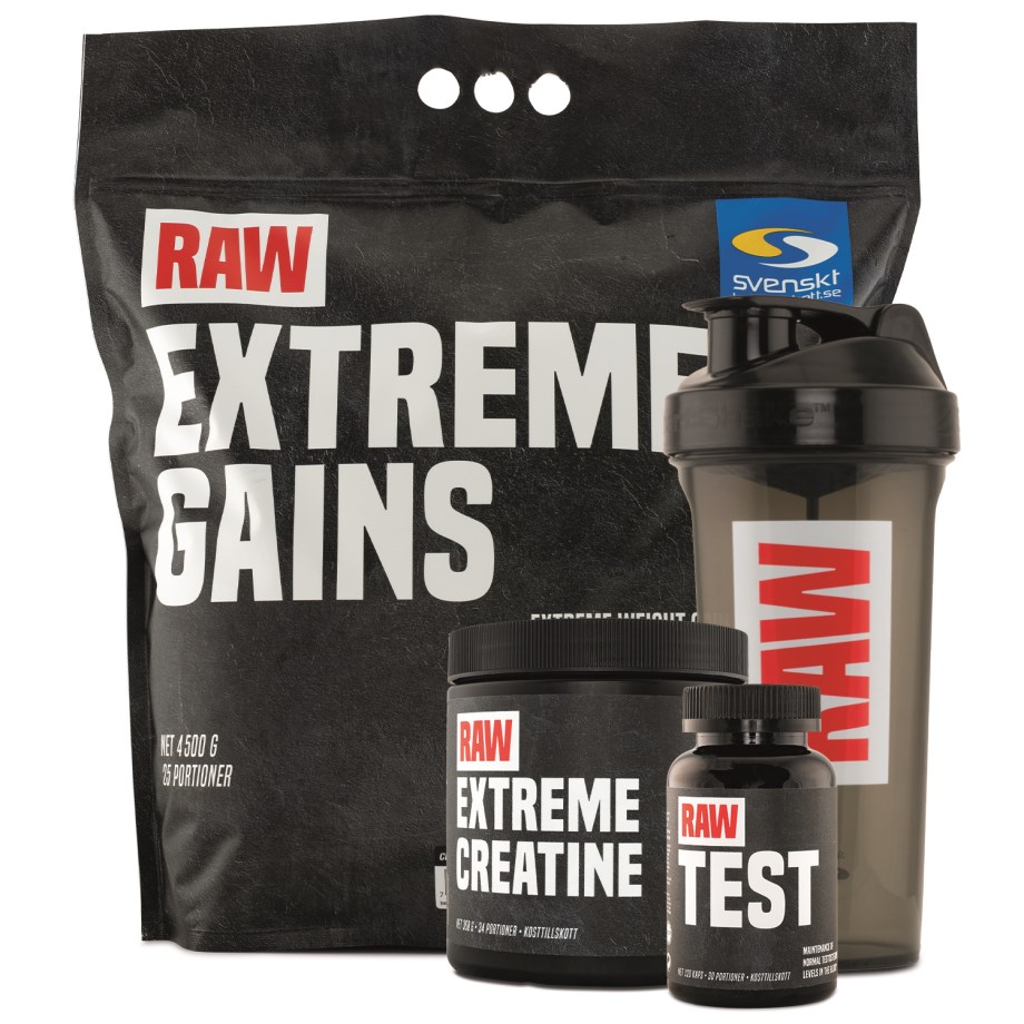 RAW Gym Pack,  - Svenskt Kosttillskott