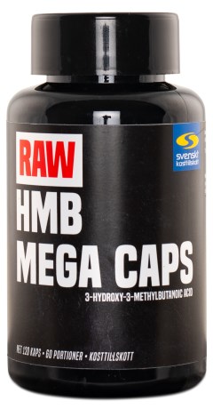 RAW HMB Mega Caps,  - Svenskt Kosttillskott