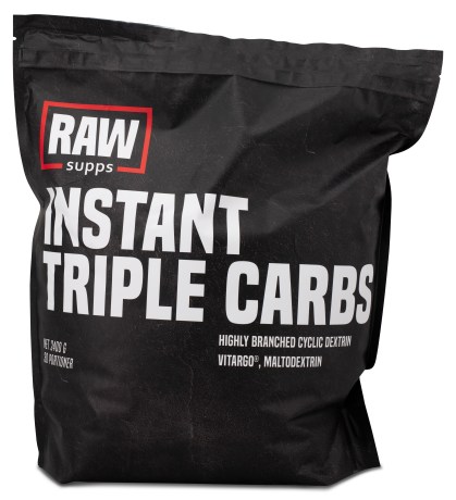 RAW Instant Triple Carbs,  - RAW SUPPS