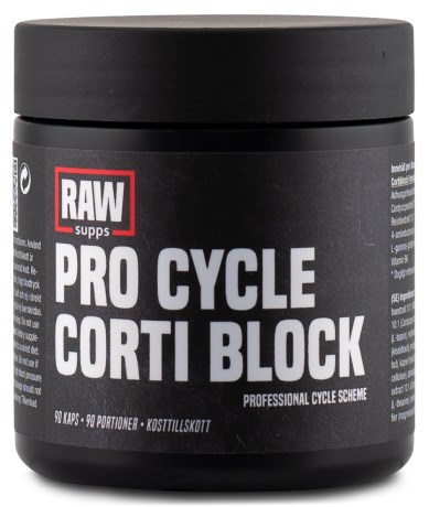 RAW Pro Cycle Corti Block,  - RAW SUPPS