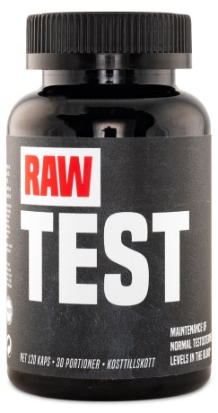 RAW Test,  - Svenskt Kosttillskott