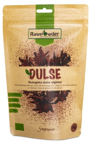 RawPowder Dulse Lev�n Lehdet Luomu,  - RawPowder