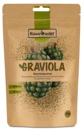 RawPowder Graviola Jauhe, Luomu,  - RawPowder