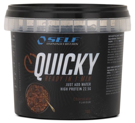 Pienoiskuva Self Omninutrition Quicky, Suklaa, 70 g