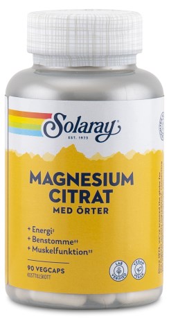 Solaray Magnesium Citrate,  - Solaray