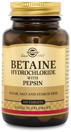 Solgar Betaine Hydrochloride,  - Solgar