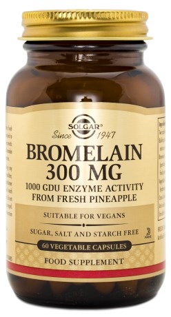 Solgar Bromelaiini 300 mg,  - Solgar