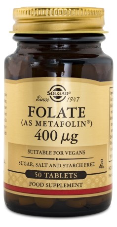 Solgar Folaatti Metafolin 400 mcg,  - Solgar