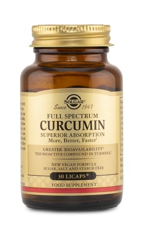 Solgar Full Spectrum Curcumin,  - Solgar