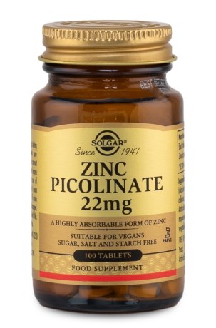 Solgar Zinc Picolinate,  - Solgar