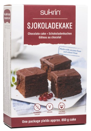 Pienoiskuva Sukrin Suklaakakkuseos, 370 g