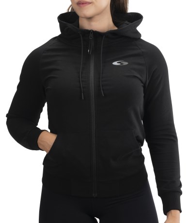 Pienoiskuva Core Nutrition x ICIW  Zip Hoodie Woman, XS, Musta