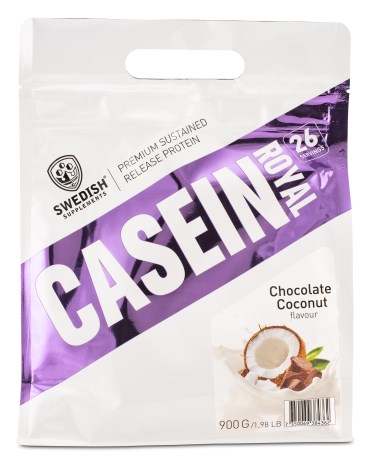 Pienoiskuva Swedish Supplements Casein, 900 g, Chocolate Coconut