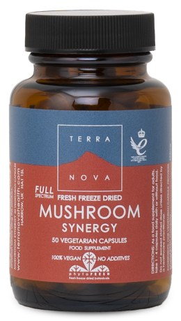 Pienoiskuva Terranova Mushroom Synergy, 50 kaps.