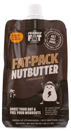 The Friendly Fat Company Fat-Pack Nutbutter,  - The Friendly Fat Company